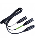 DTP 40 TRS XLR 5-pin 1MT cable for microphone LEWITT Dtp640rex