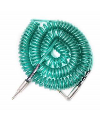 CAVO A SPIRALE BULLET CABLE BC-30CCTC 9m JACK DRITTO/ANGOLATO TEAL