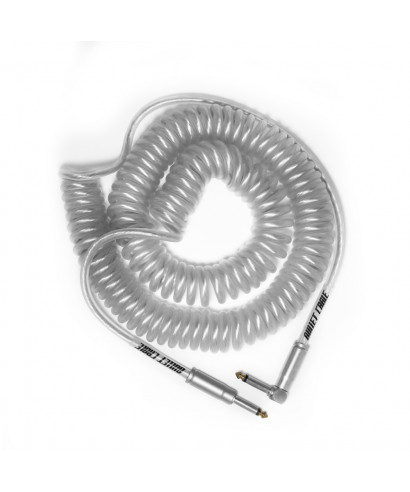 CAVO A SPIRALE BULLET CABLE BC-30CCC 9m JACK DRITTO/ANGOLATO CLEAR