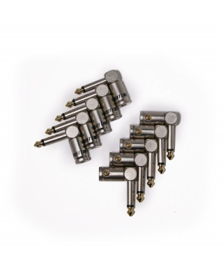 Pack of 50 connectors BULLET CABLE Angled Slug BC-SLA-50 seamless