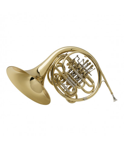 French horn Fixed bell Soundsation SFH-FB4GU in FA / SIB Gold