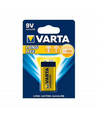 Alkaline battery VARTA Long Life 9V Blister 1 PCs