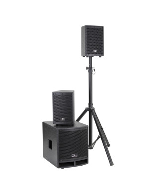 PA 2 system.1 SOUNDSATION LiveMaker 1021 Mix 900W, 2x6.5 "+10"