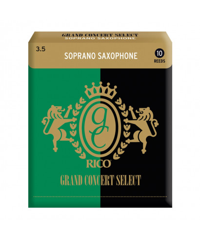 Conf 10 RICO Grand Concert RGC10SSX350 SAX Soprano 3.5