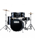 Peace batteria celebrity dp-101-9 11 black brass cymbals