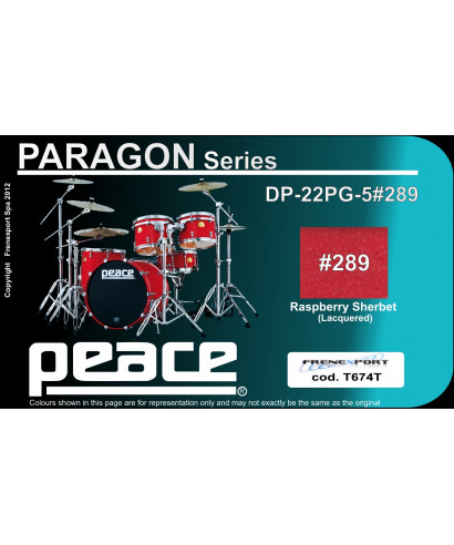 Peace battery DP-22pg-5 289 Raspberry Sherbet