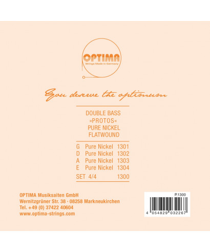 Set OPTIMA Protos 1300 for contrabass 4/4