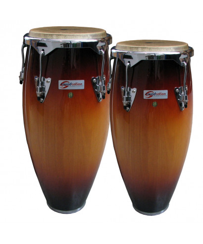 CONGAS SOUNDSATION SCO10-SB 10 '' + 11 '' Sunburst HW-bk