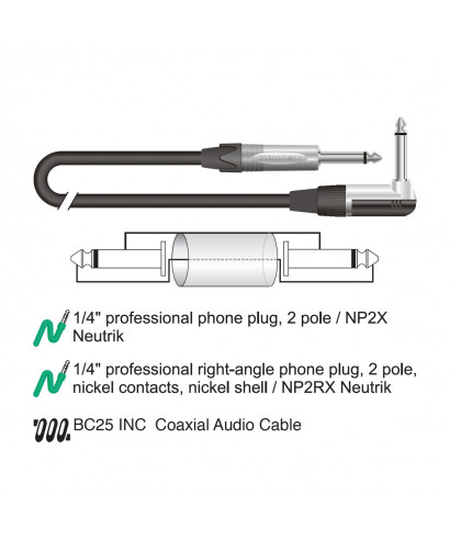 CAVO LINEARE IC35BK-015PN