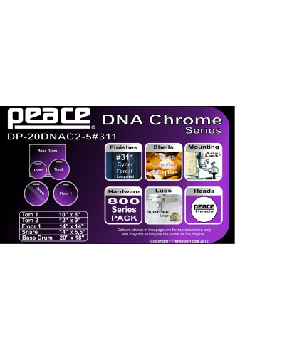 Peace batteria dna dp-20dnac2 311 cyber forest