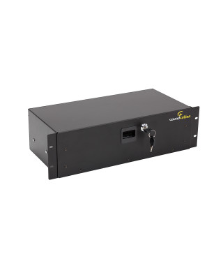 19 "Rack drawer SOUNDSATION Srd100-3U LOCK 3U with lock