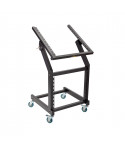 CARRELLO RACK 19" SOUNDSATION CRACK-100 21UW 21U CON RUOTE