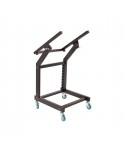 CARRELLO RACK 19" SOUNDSATION CRACK-100 21UW 21U CON RUOTE