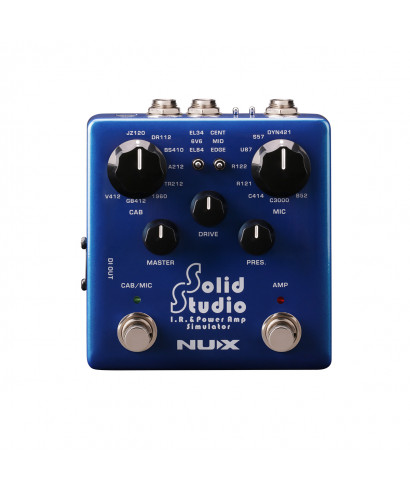 Nux stompbox nss-5 solid studio (ir & power amp simulator) 