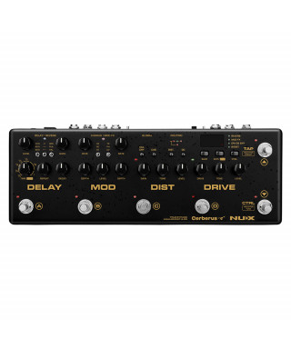 NUX Cerberus - Multi-piece pedals for guitar | Piazzo