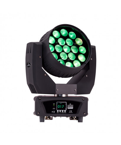 Set 4 Mobile Heads Wash Soundsation Thesis 1912 Zoom with Flight Case