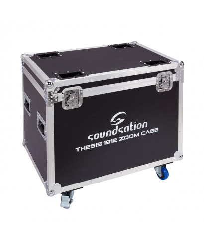 Set 4 Mobile Heads Wash Soundsation Thesis 1912 Zoom with Flight Case