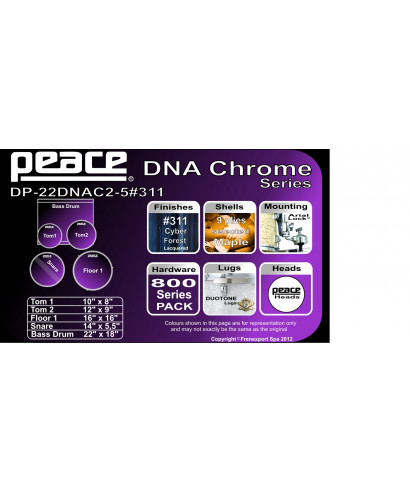 Peace DNA DP Battery-22dnac2 311 Cyber Forest