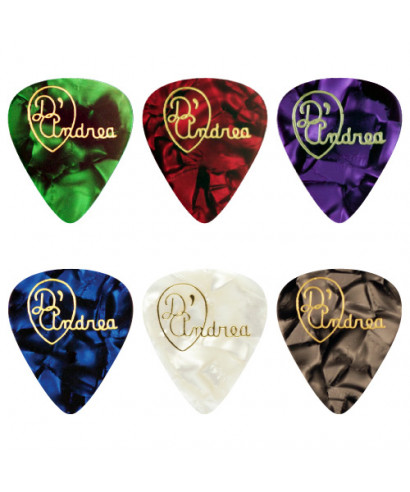 Package 12 plettri D'ANDREA Designer Pearls TDC351 .71md