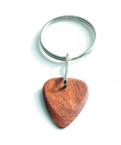 Keychain with plectrum TIMBERTONES Bloodwood