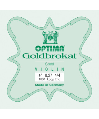 Rope Mi Goldbrokat 1001 OPTIMA Loop End 1001 Gauge 0.27 Thick
