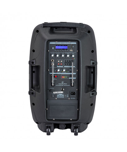 PA PORTATILE A BATTERIA SOUNDSATION GO-SOUND 15AMW MP3 BLUETOOTH 2 MIC VHF