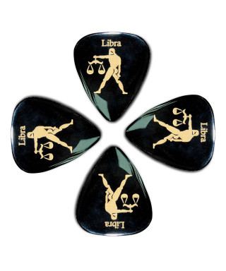 CONFEZIONE 4 PLETTRI TIMBERTONES ZODIAC BILANCIA