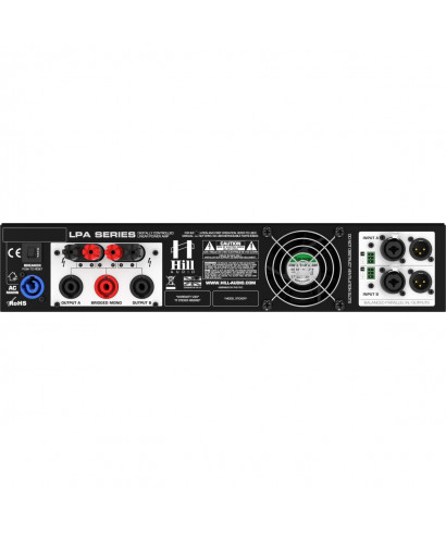 HILL power amplifier-LPA audio-500 2CH 500W