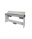 Piano digitale medeli compact cdp5000w con cabinet bianco satinato