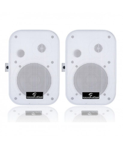 Pair of speakers SOUNDSATION Spwm-05v-WH 100 VOLT White