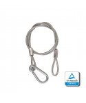 CAVO DI SICUREZZA SOUNDSATION LW4-76A 4*76MM CON GANCIO