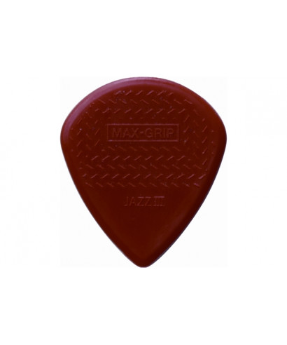 Dunlop 471R3N Max-Grip Jazz III Red Nylon