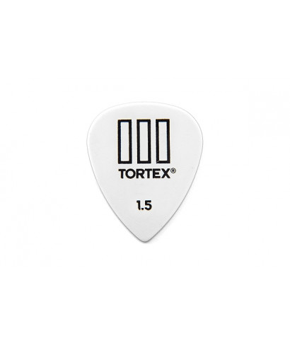 Dunlop 462P Tortex III White 1.50