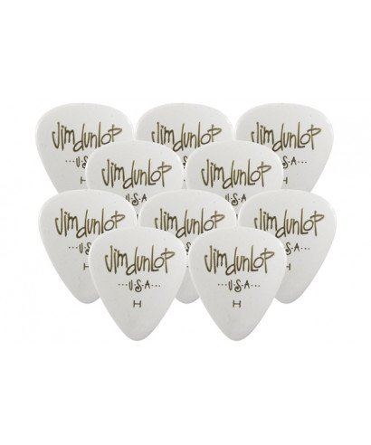 Dunlop 483P01 White Classic - Heavy