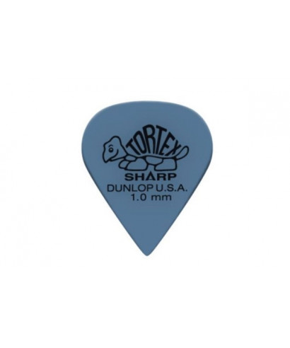 Dunlop 412R1.0 Tortex Sharp Blue 1.0mm Bag/72