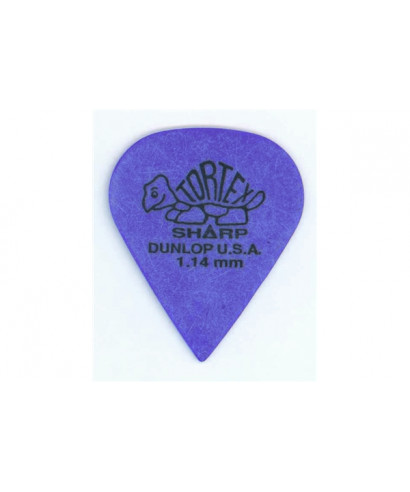 Dunlop 412P Tortex Sharp Purple 1.14