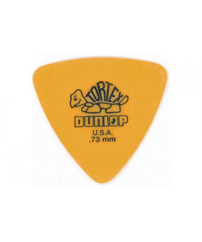 Dunlop 431R Tortex Triangle Yellow .73