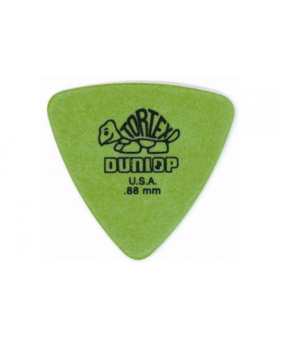 Dunlop 431R Tortex Triangle Green .88