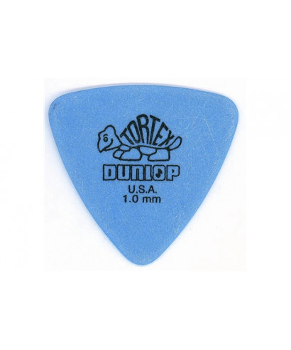 Dunlop 431R Tortex Triangle Blue 1.0