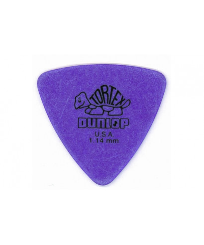 Dunlop 431R Tortex Triangle Purple 1.14