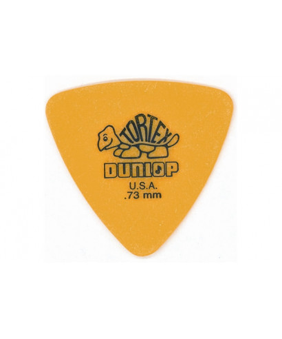 Dunlop 431P Tortex Triangle Yellow .73