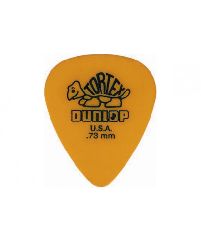 Dunlop 418R Tortex Standard Yellow .73