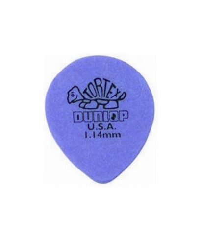 Dunlop 413R Tortex Tear Drop Purple 1.14