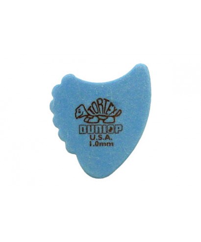 Dunlop 414R Tortex Fin Blue 1.0