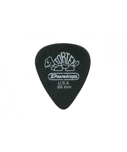 Dunlop 488R Pitch Black Standard .88