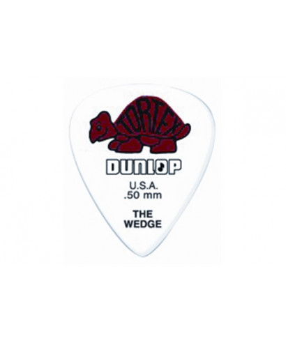 Dunlop 424P Tortex Wedge Red .50