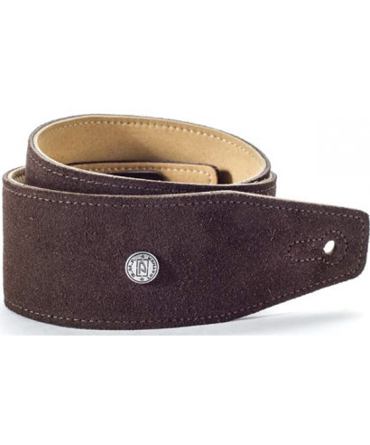 Dunlop BMF-S02 STRAP SUEDE MAHOGNY