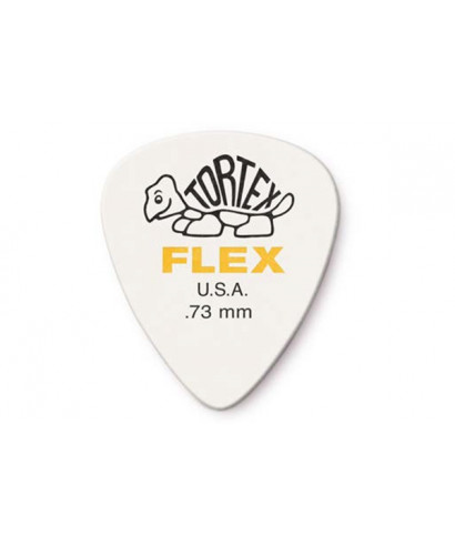 Dunlop 428P.73 TORTEX FLEX STD NAT 12/PLYPK