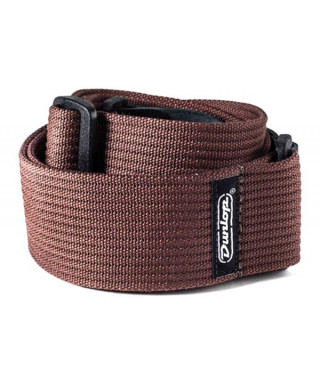 Dunlop D27-01BR STRAP RIBBED COTTON CHOCOLATE