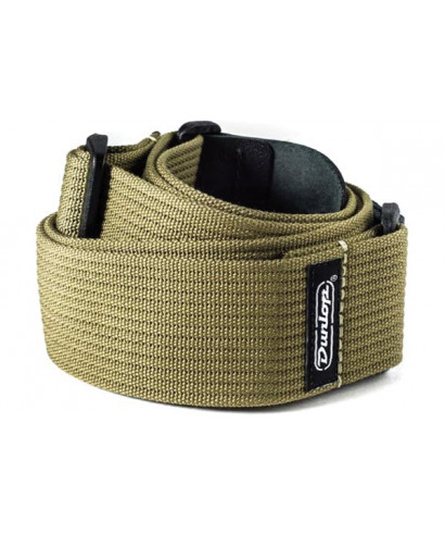 Dunlop D27-01OL STRAP RIBBED COTTON OLIVE GRN